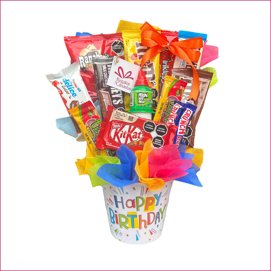 Candy Bouquet HBD Pizzazz